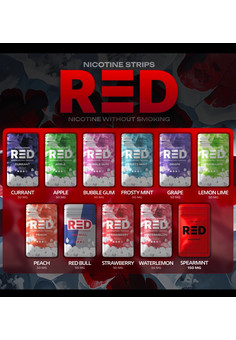 Никотиновые пластинки RED [60 штук]