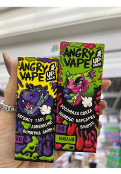 Жидкость ANGRY VAPE UPGRADE 30ML 70MG
